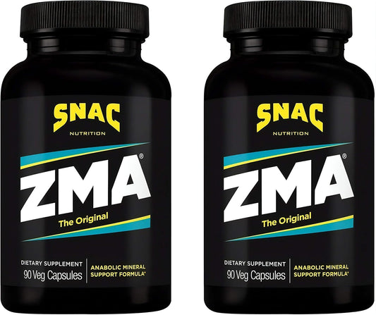 ZMA Recovery and Sleep Supplement - Muscle Recovery, Immune Support, Restorative Sleep - 180 Veggie Capsules (2 Pack)