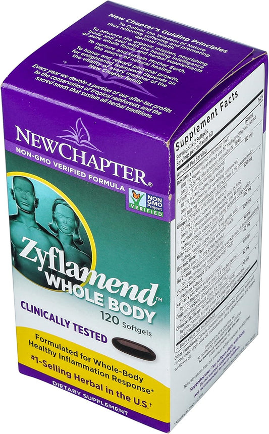 Zyflamend Whole Body Supplement - 120 Capsules by New Chapter