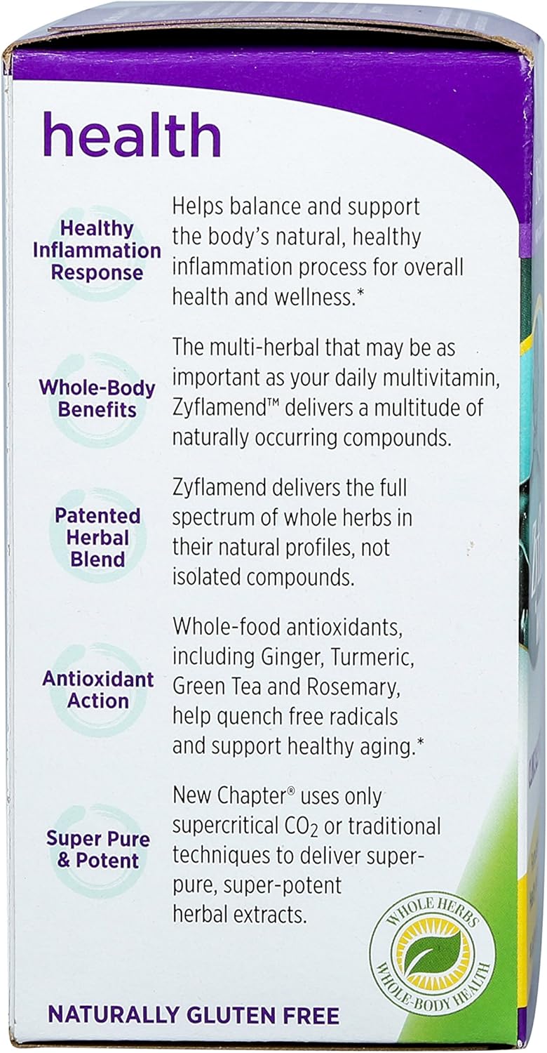 Zyflamend Whole Body Supplement - 120 Capsules by New Chapter