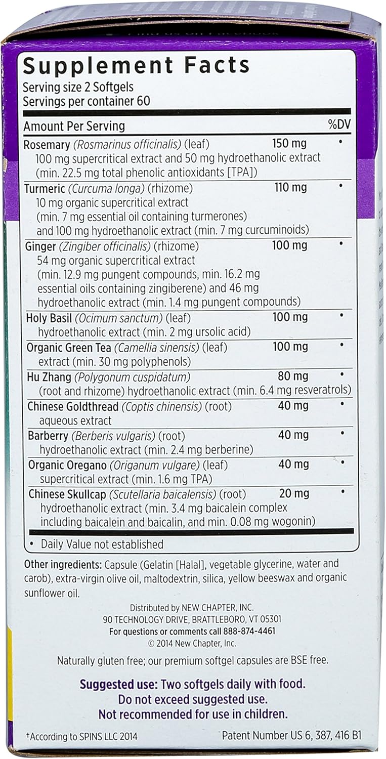 Zyflamend Whole Body Supplement - 120 Capsules by New Chapter