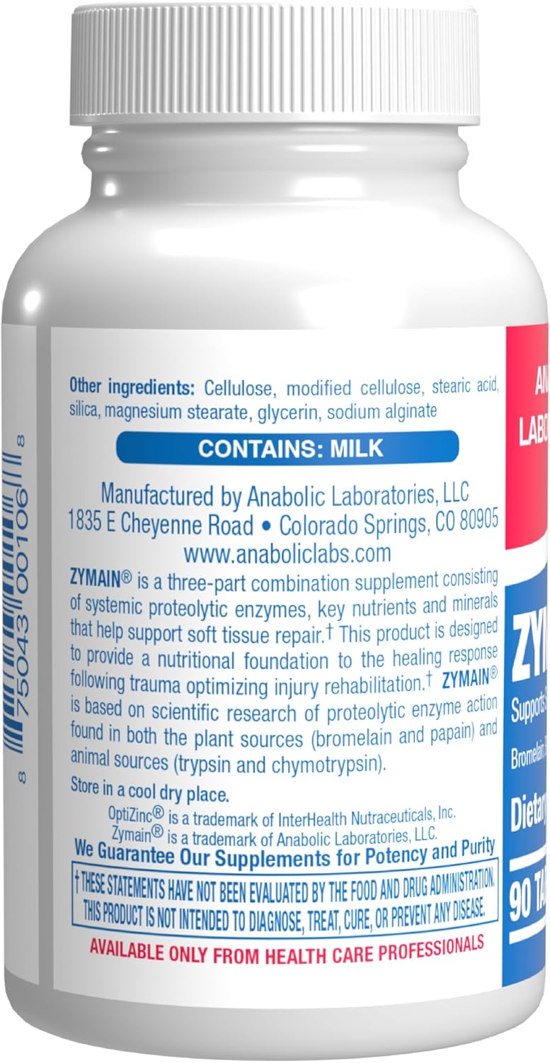 Zymain 90 Support - Clinical Joint Support Formula with Bovine Cartilage Minerals